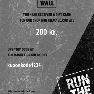 gift card from run the wall