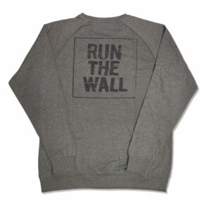 Grey/black RTW crew neck back