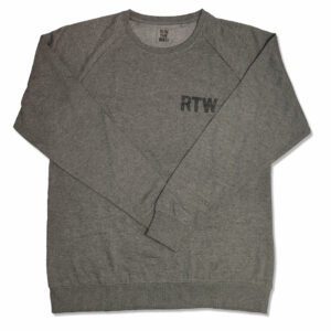 Grey/black RTW crew neck front