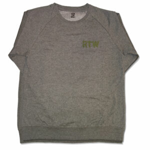 Grey/army RTW crew neck front