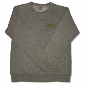 Grey/army RTW crew neck med sleeves